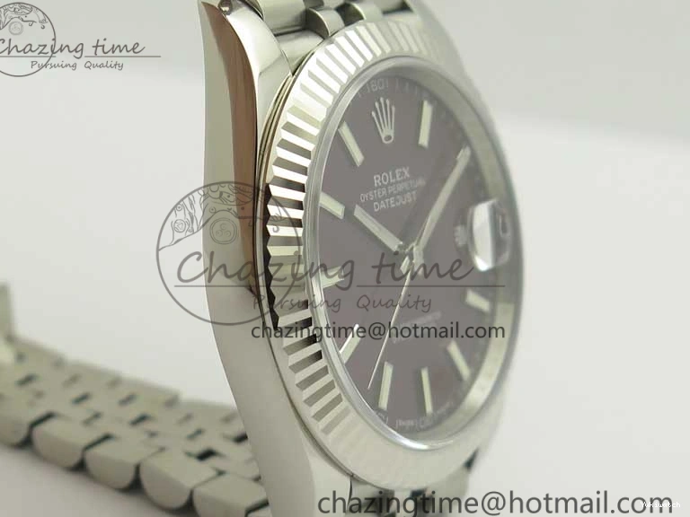 Dial SS Stick 1:1 version on Markers Jubilee Purple A3235 DateJust Edition New 126334 Bracelet Best REF 0727